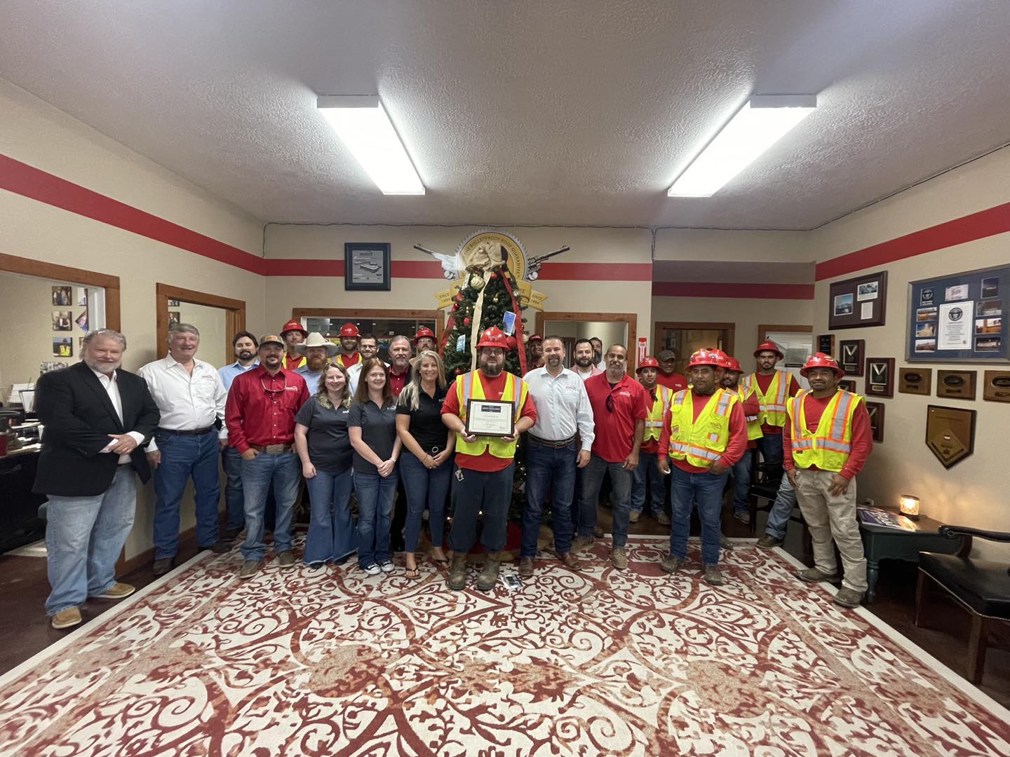 Schulte Roofing Receives Safety Excellence Award From TMI