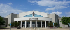 Commercial Roofing completed by Schulte Roofing for Central Church