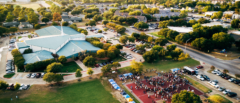 Commercial Roofing completed by Schulte Roofing for Grace Bible Church in Texas